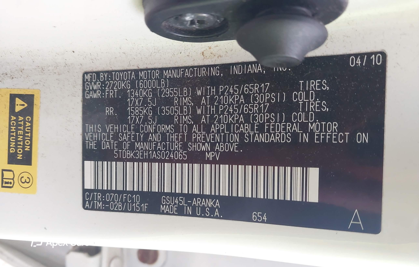 Toyota Highlander 2010