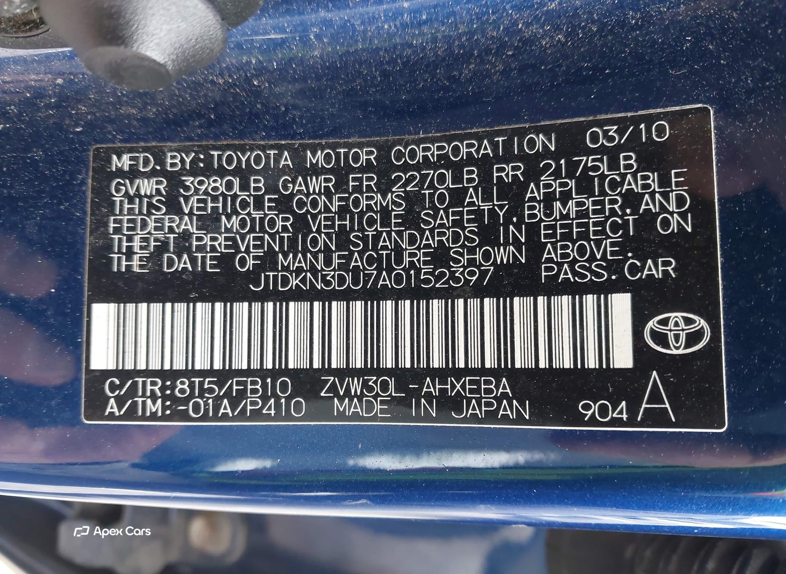 Toyota Prius 2010