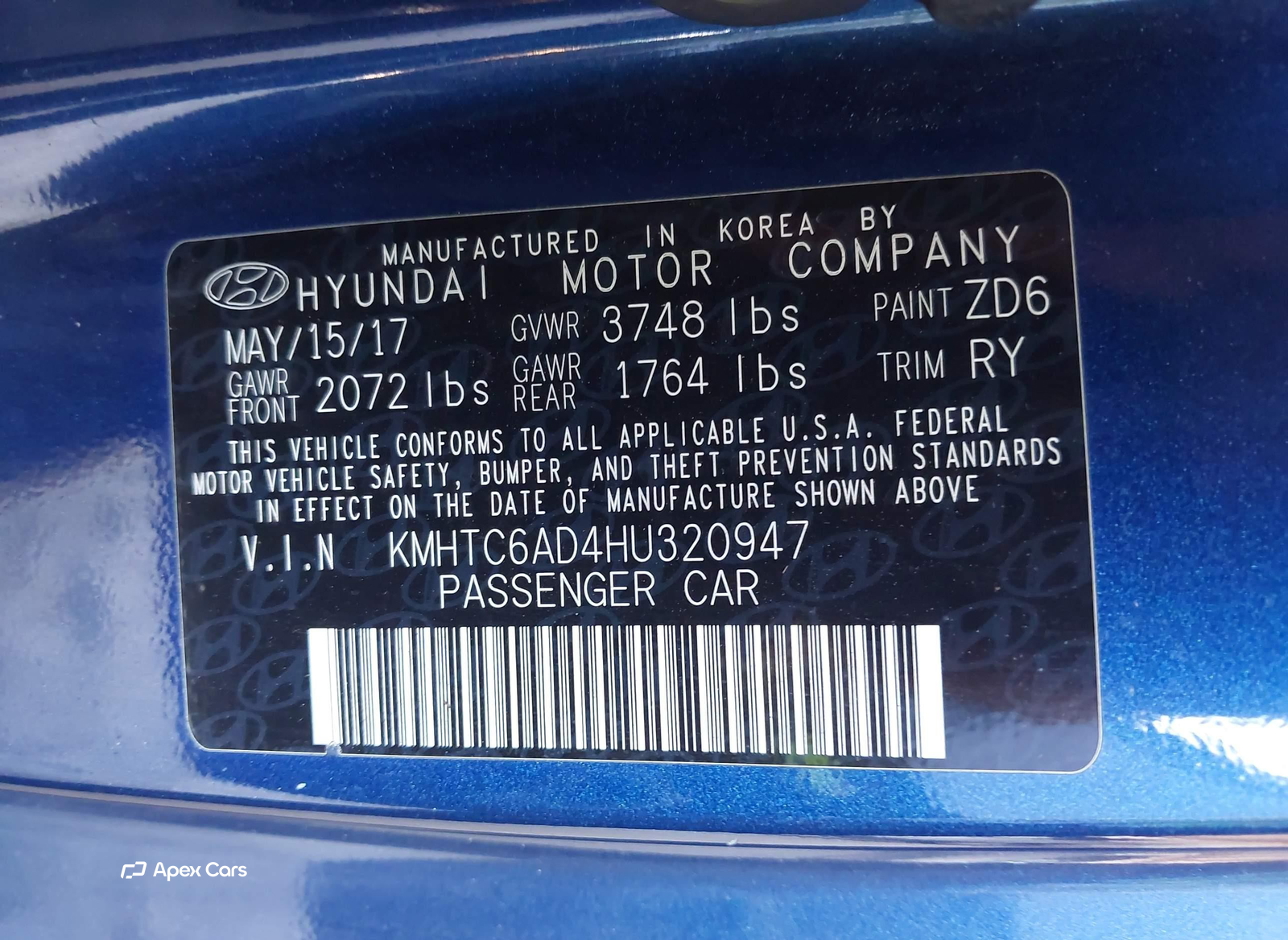 Hyundai Veloster 2017