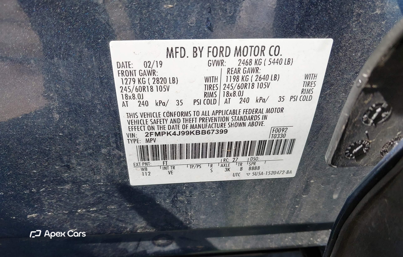 Ford Edge 2019