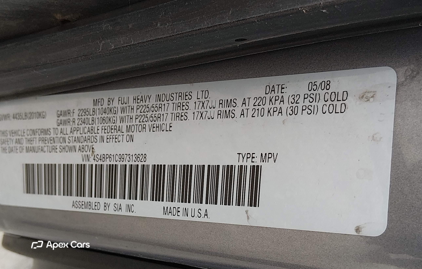 Subaru Outback 2009