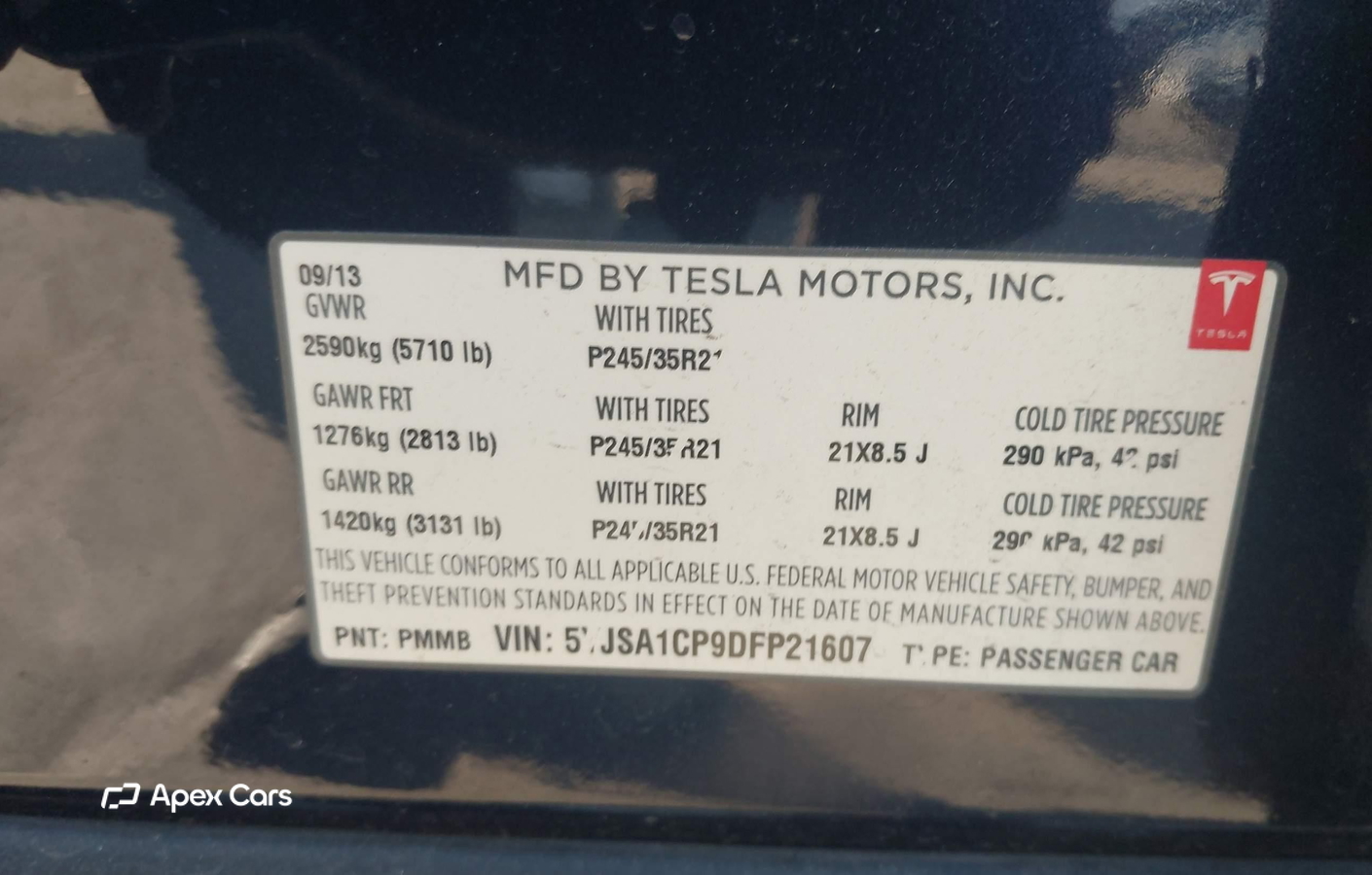 Tesla Model S 2013