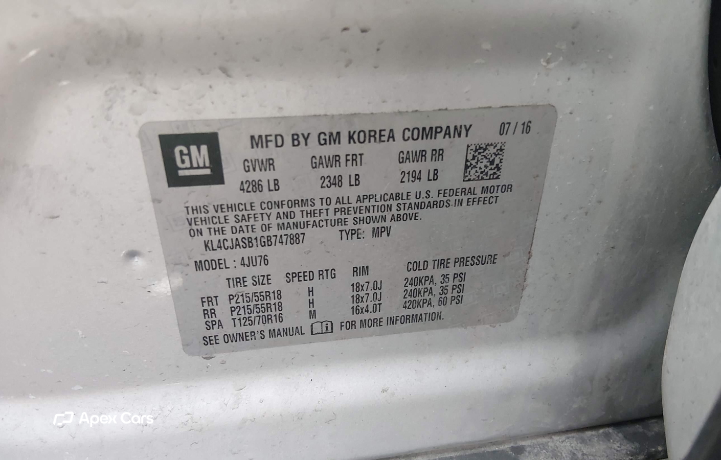 Buick Encore 2016
