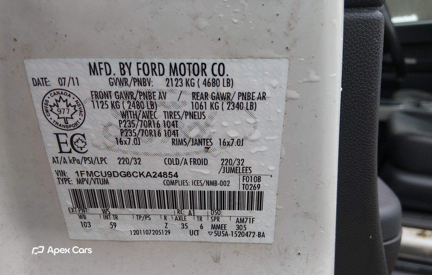 Ford Escape 2012