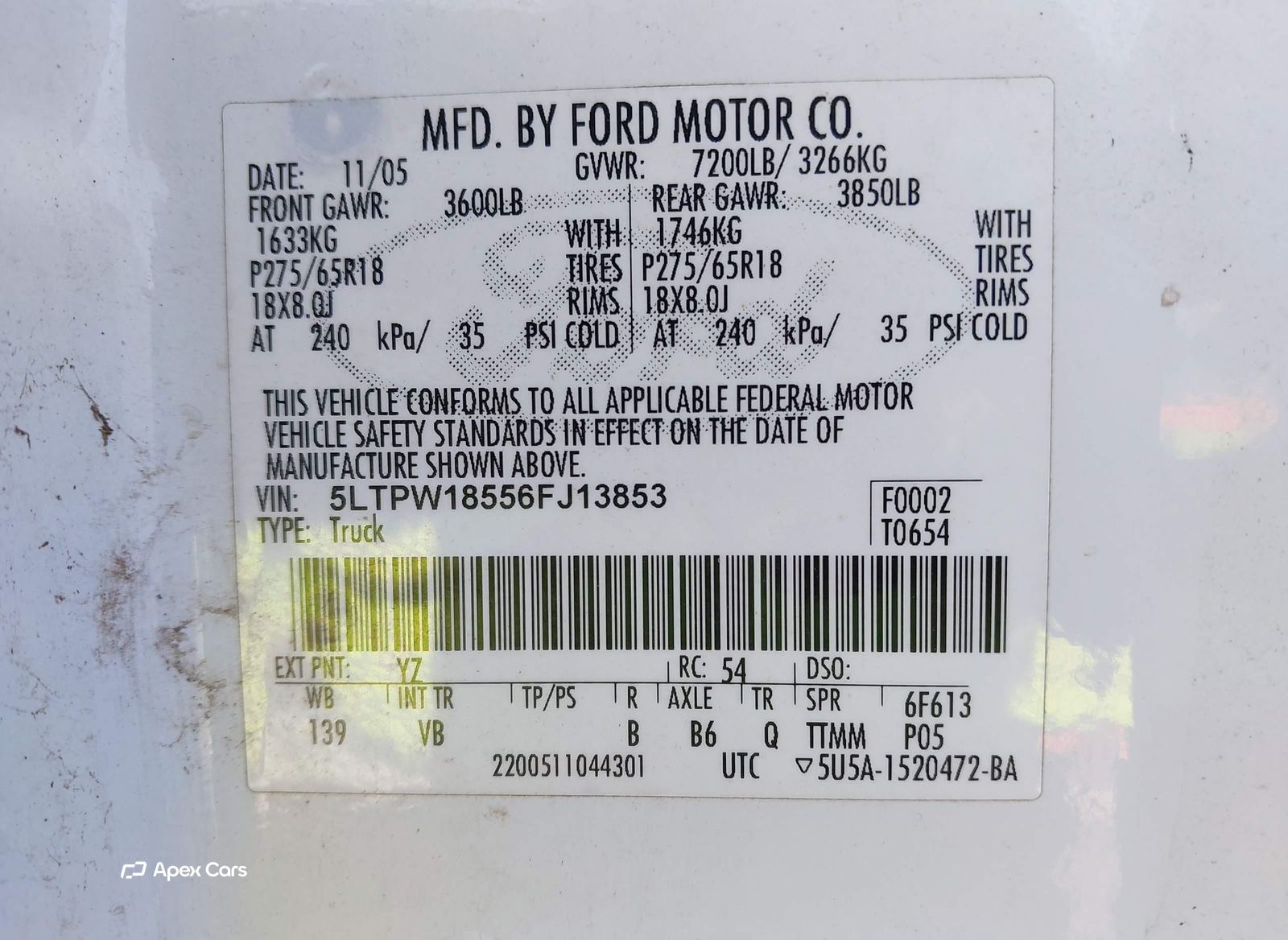 Lincoln Mark LT 2006