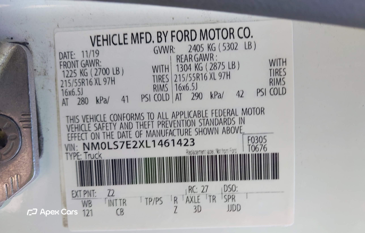 Ford Transit 2020