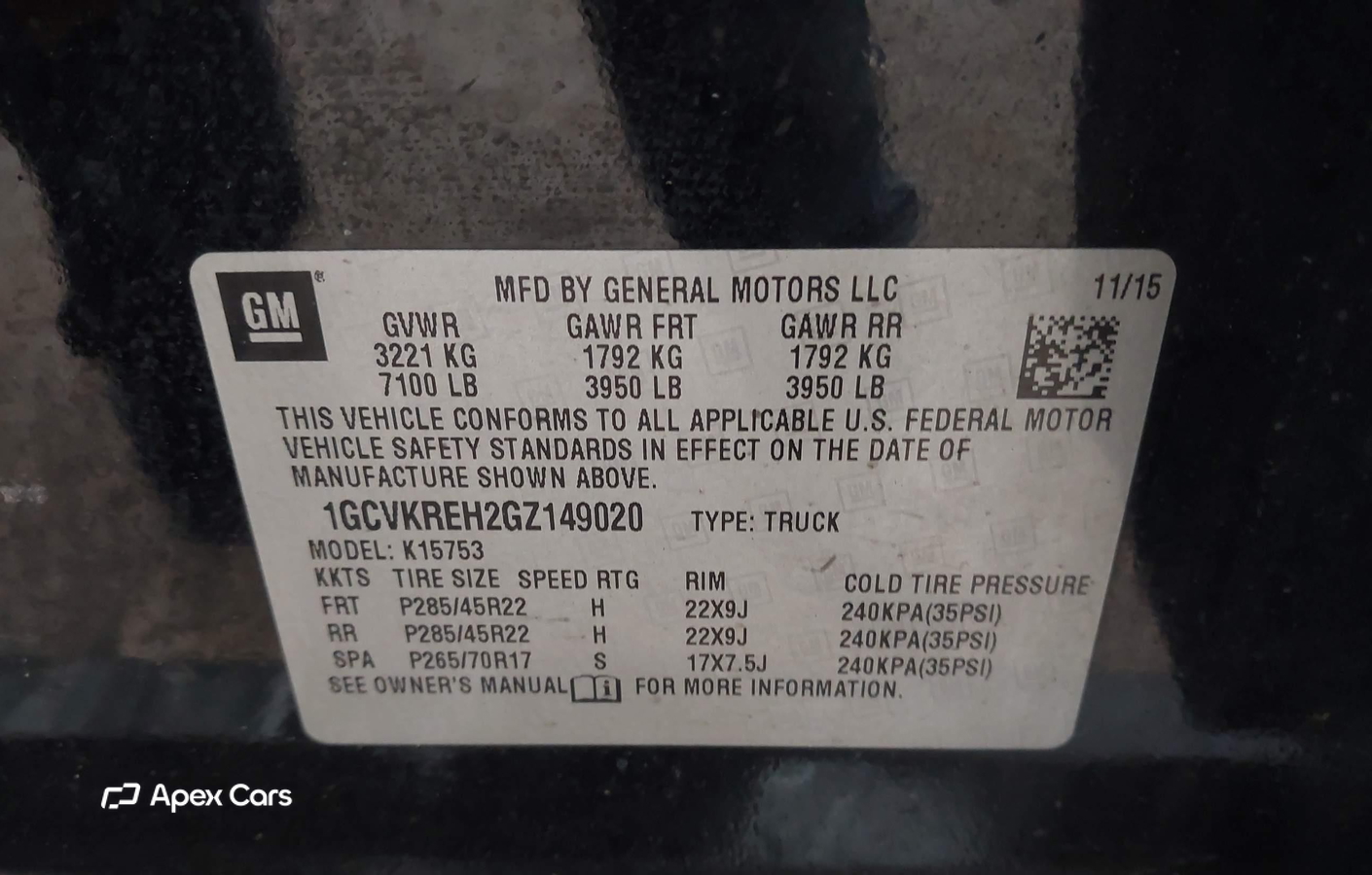 Chevrolet Silverado 2016