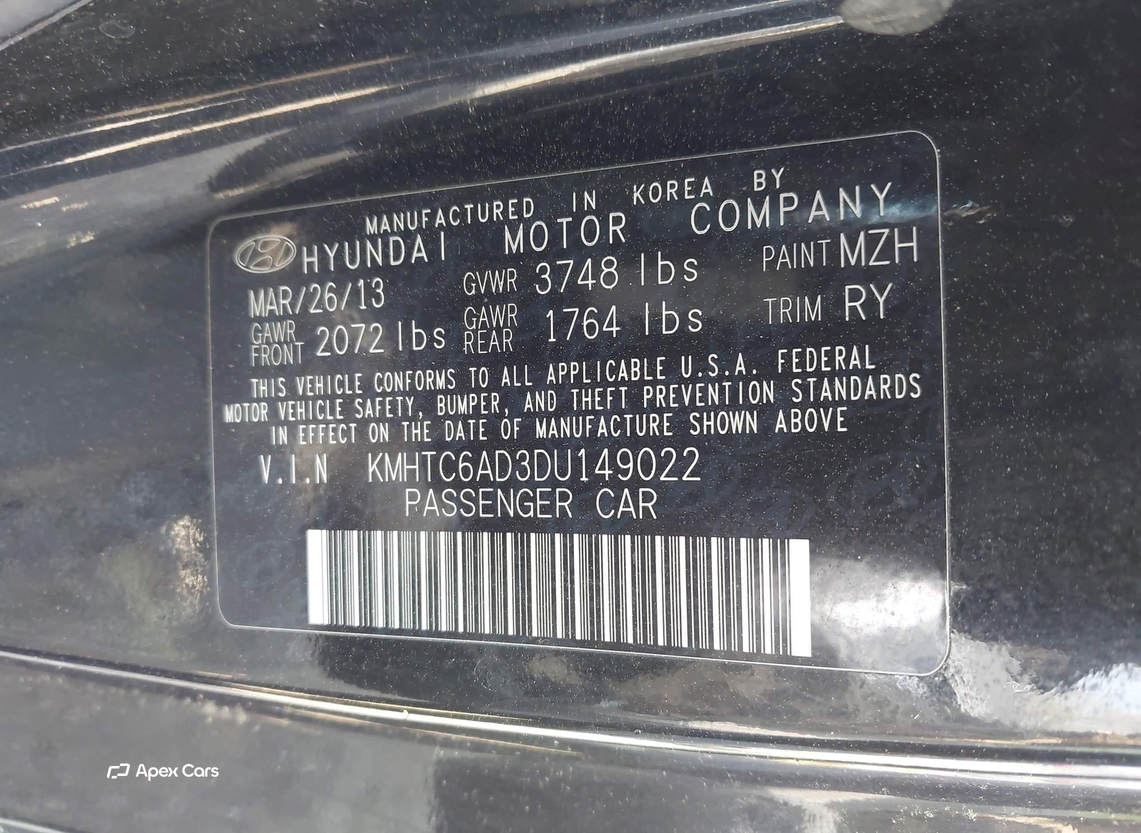 Hyundai Veloster 2013