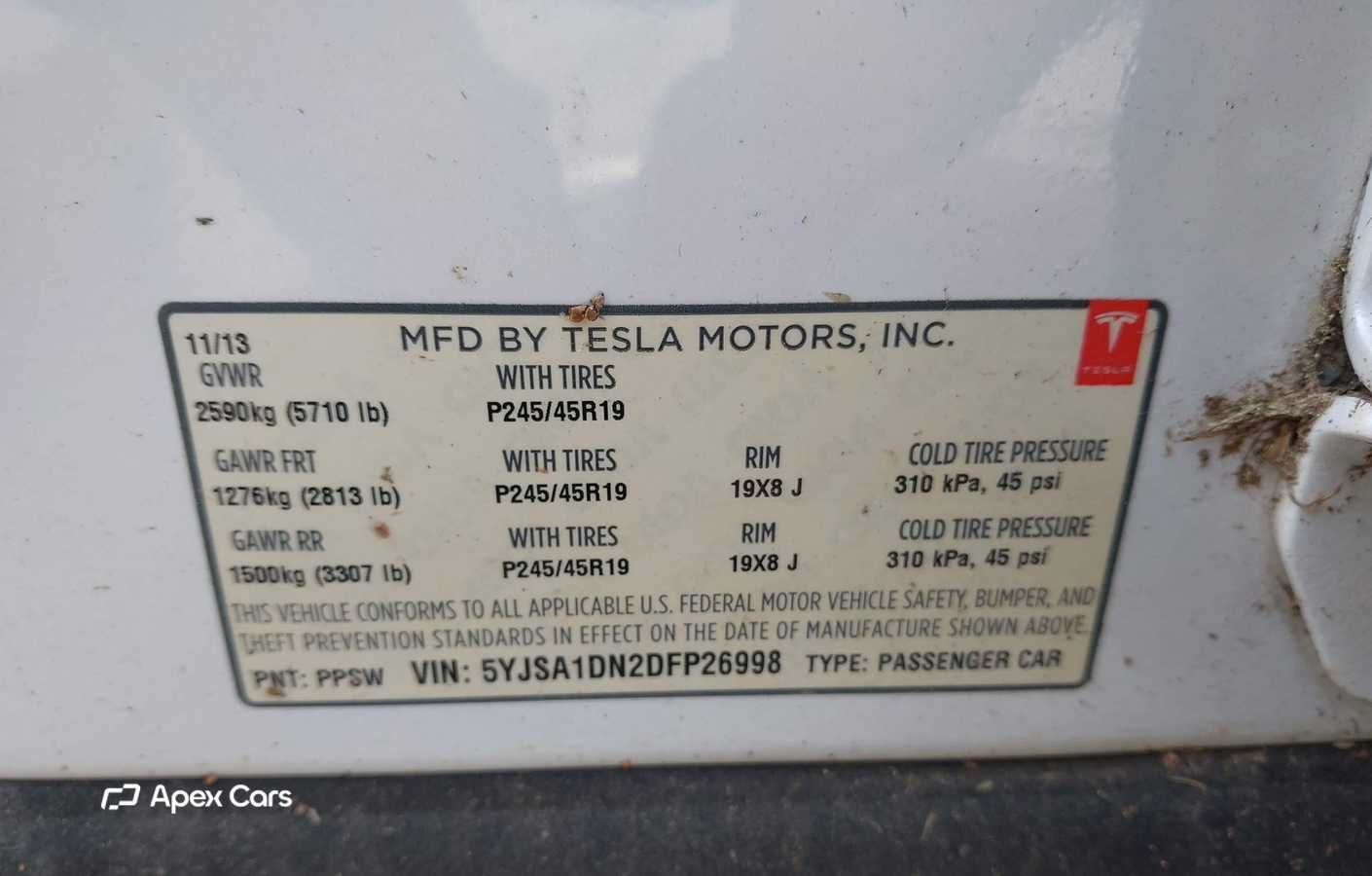 Tesla Model S 2013