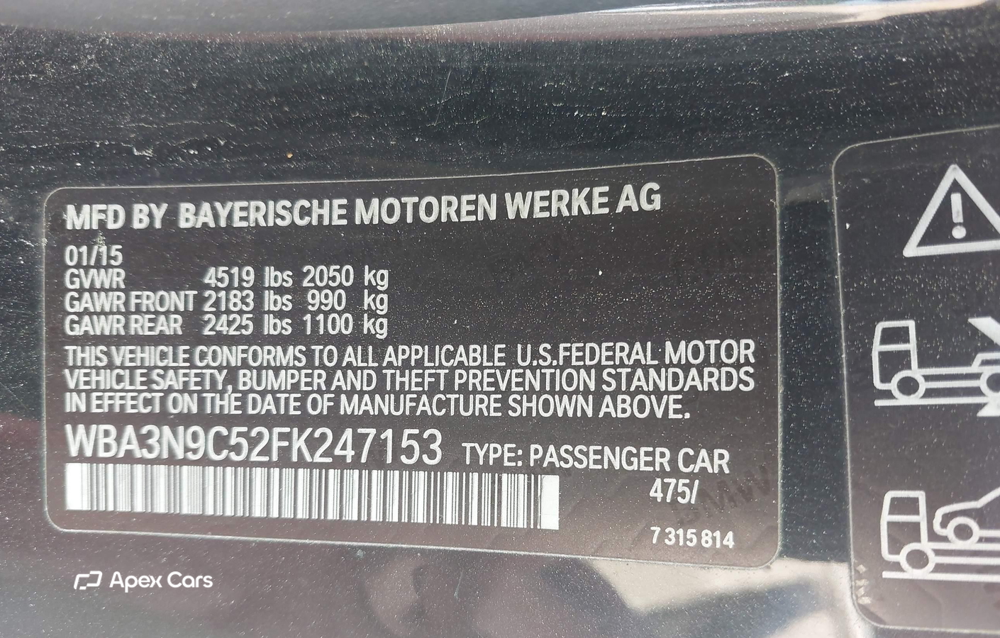 BMW Series 4 2015