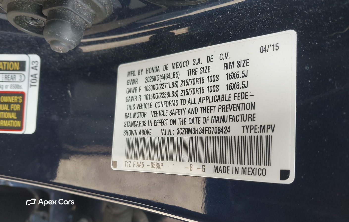 Honda CR-V 2015