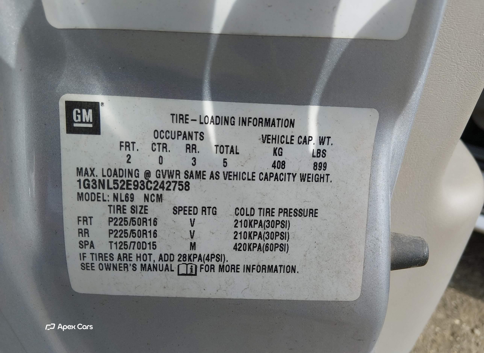 Oldsmobile Alero 2003