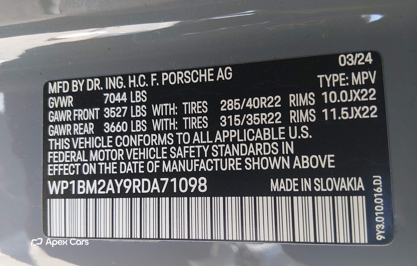 Porsche 2024