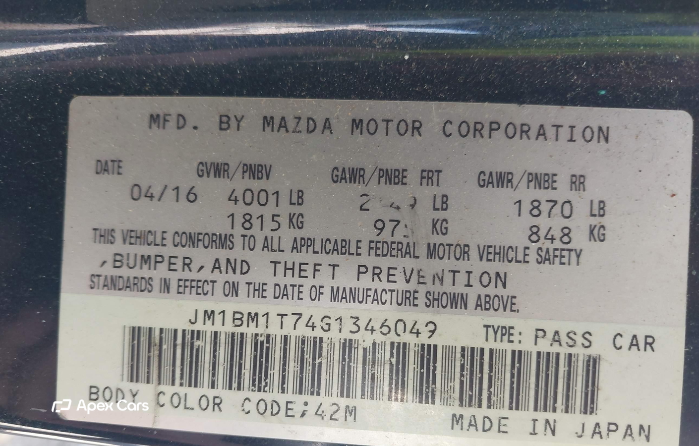 Mazda 3 2016