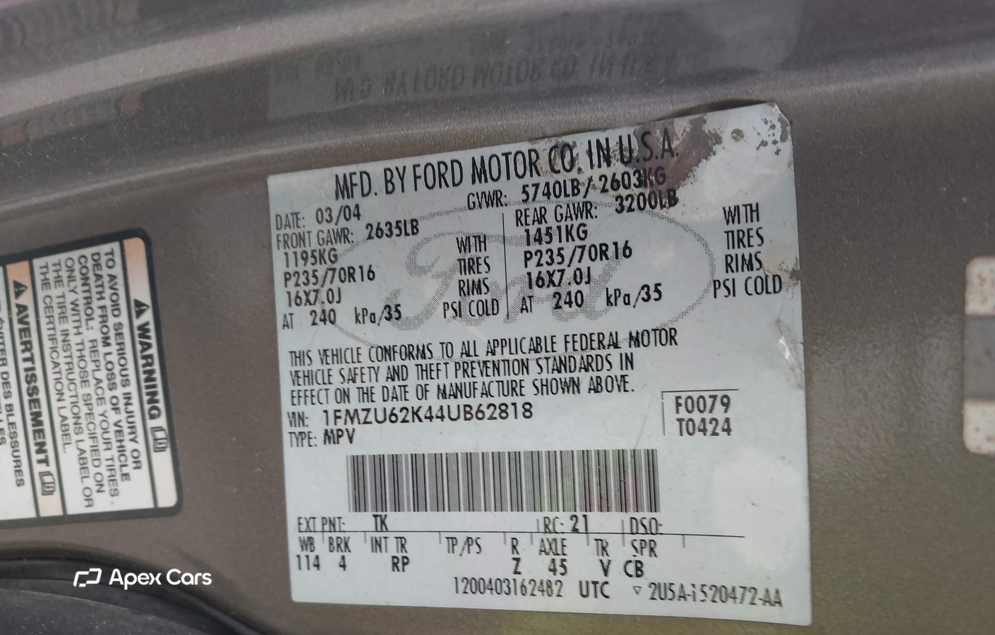 Ford Explorer 2004