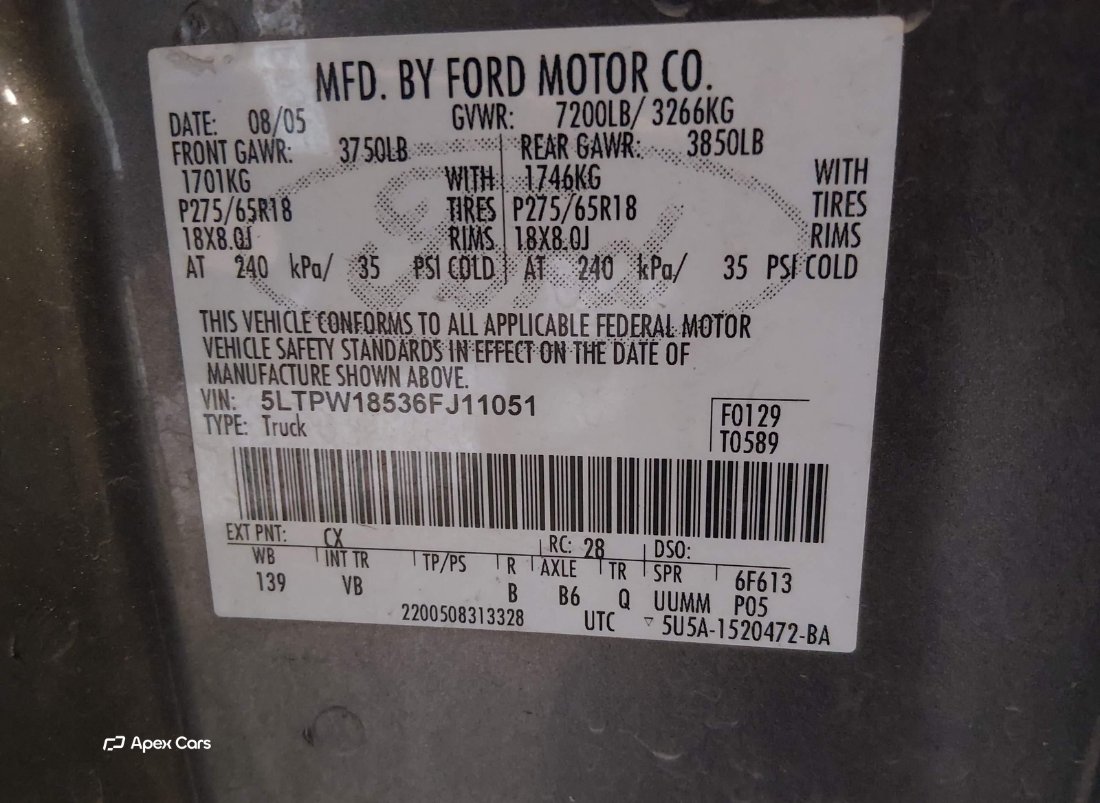 Lincoln Mark LT 2006