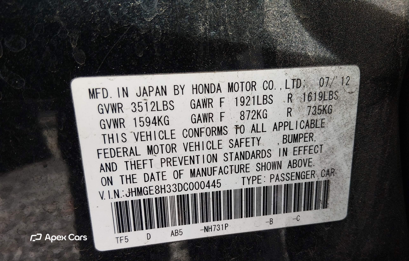 Honda Fit 2013