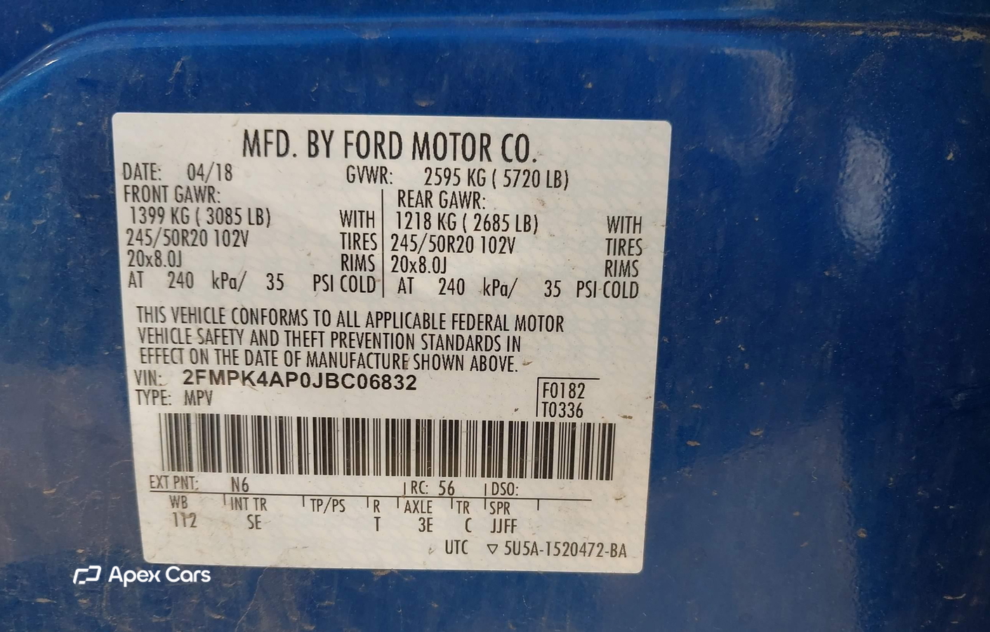 Ford Edge 2018