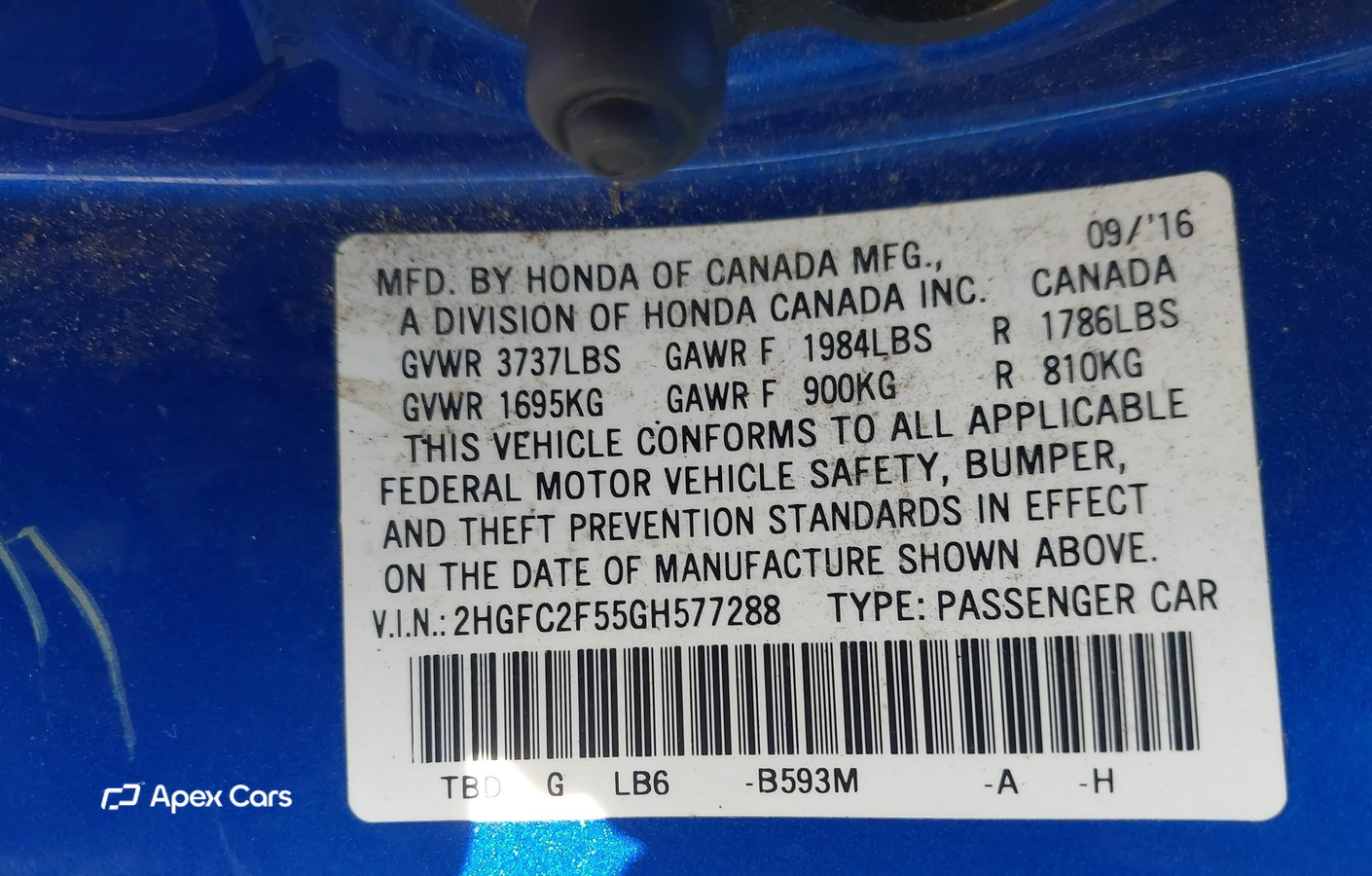 Honda Civic 2016