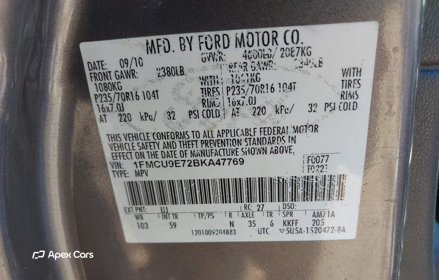 Ford Escape 2011