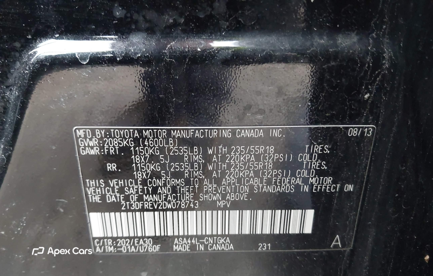 Toyota RAV 4 2013