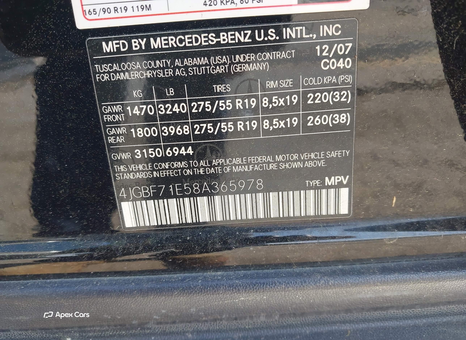 Mercedes-Benz GL-klasse 2008