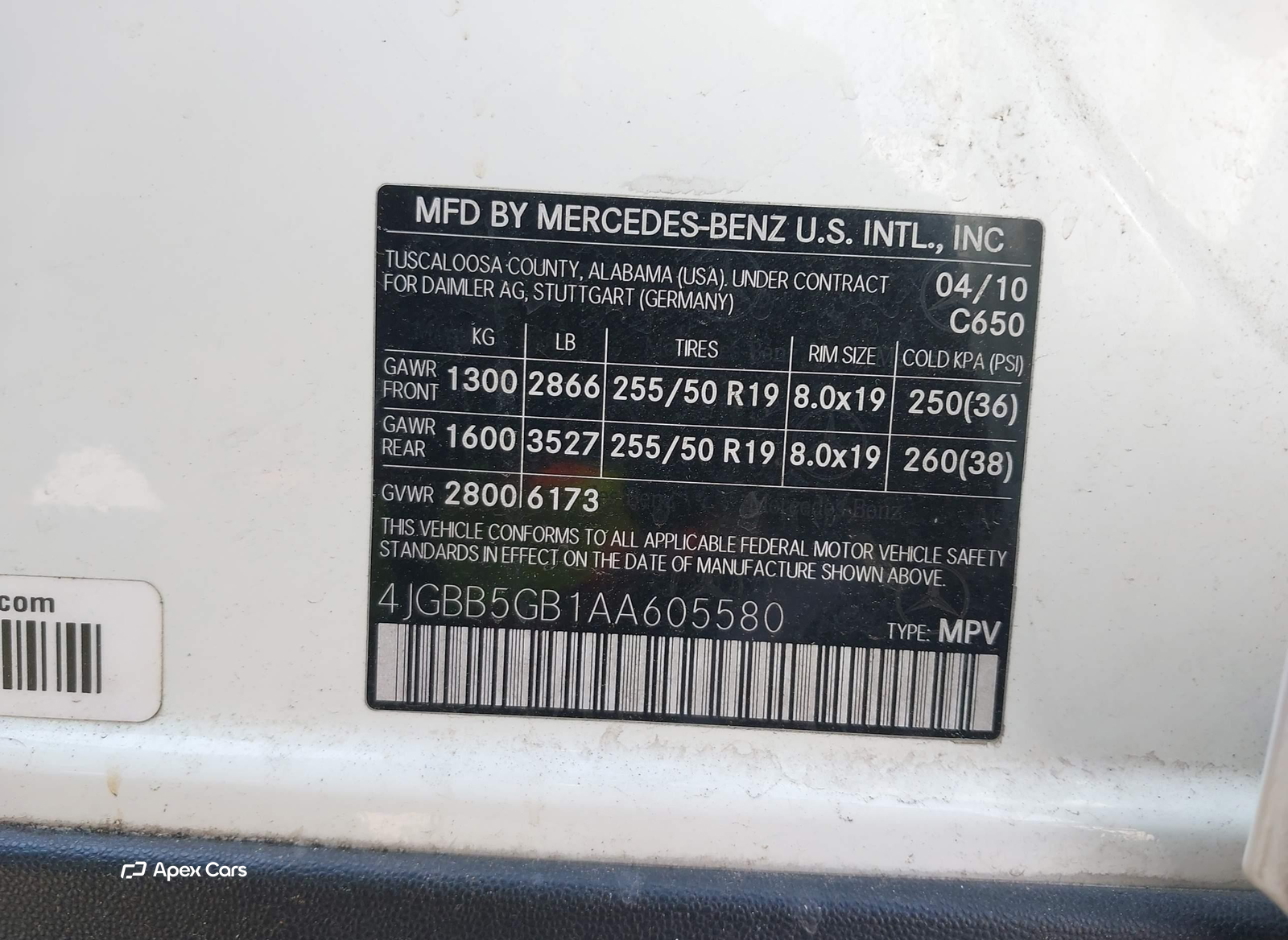 Mercedes-Benz M-klasse 2010