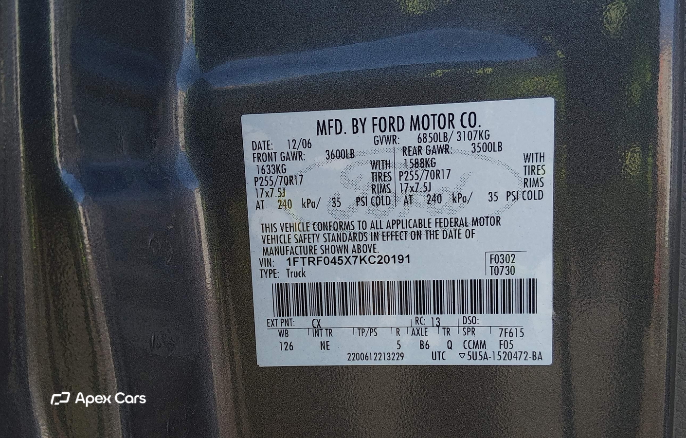 Ford F-150 2007