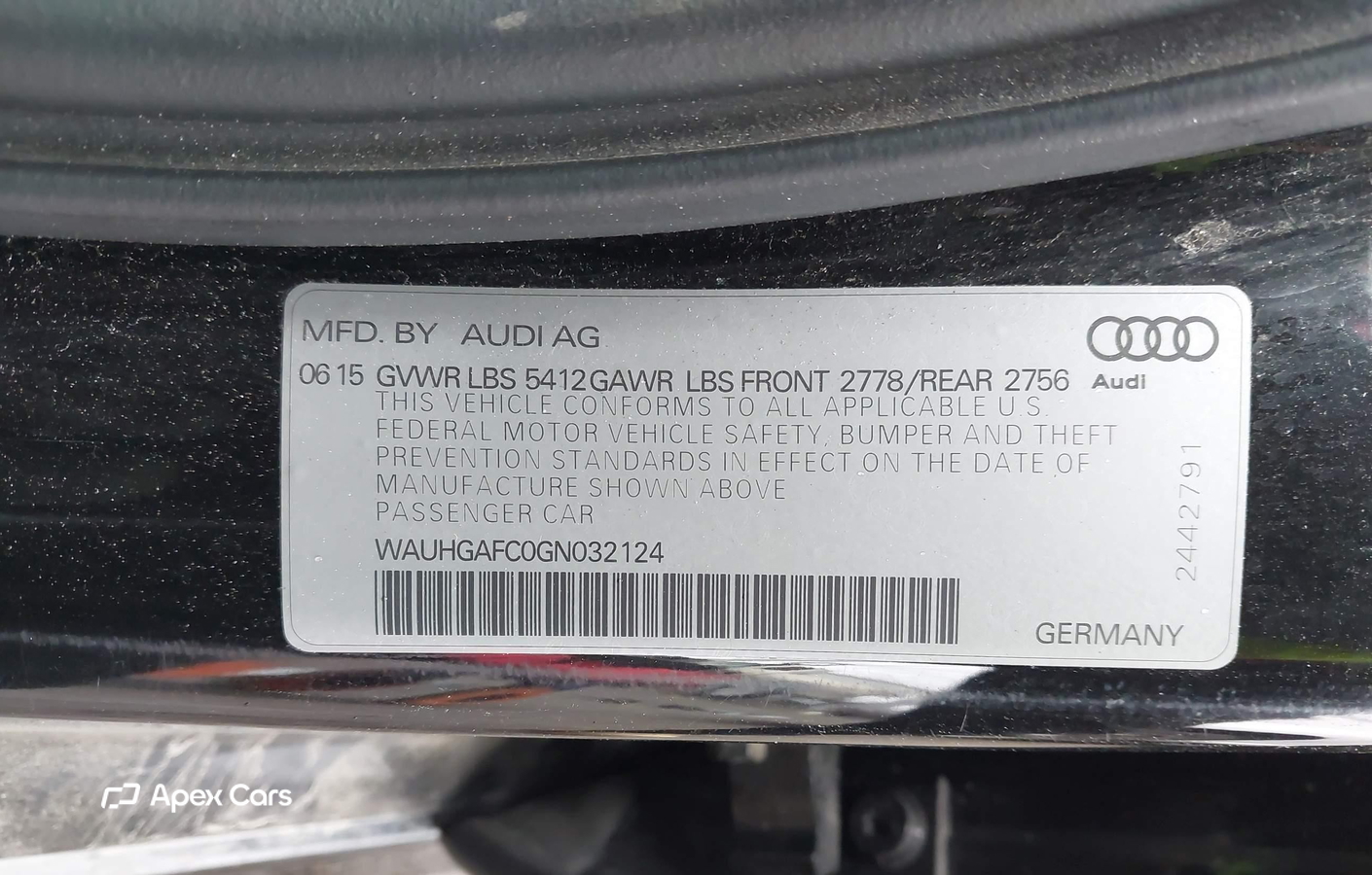 Audi A6 2016