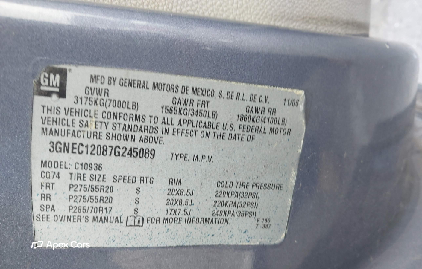 Chevrolet Avalanche 2007