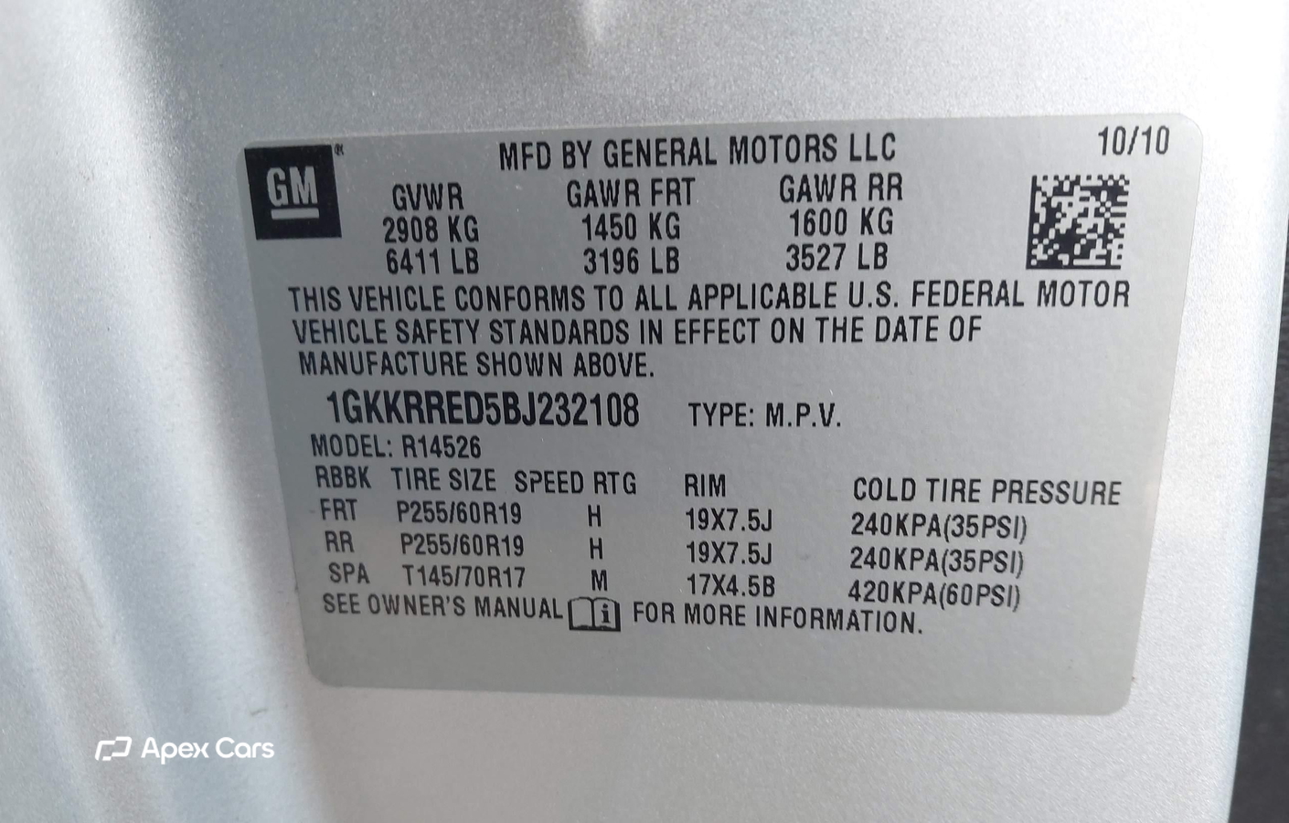 GMC Acadia 2011