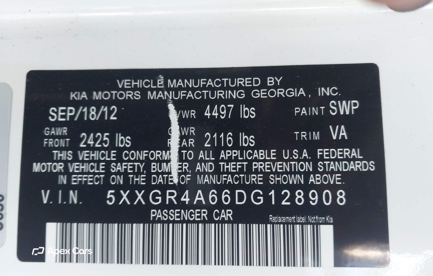 Kia Optima 2013