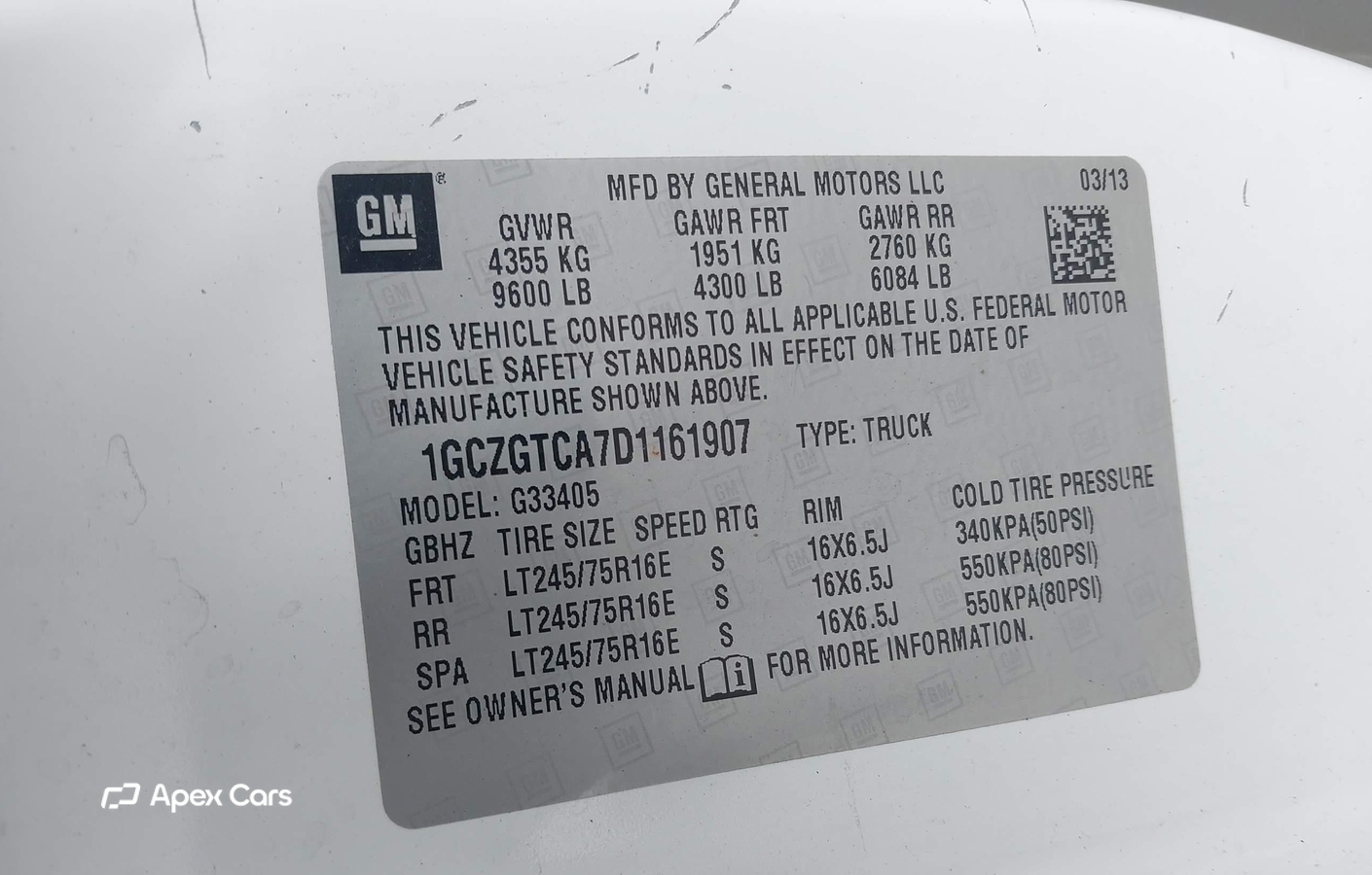 Chevrolet 2013