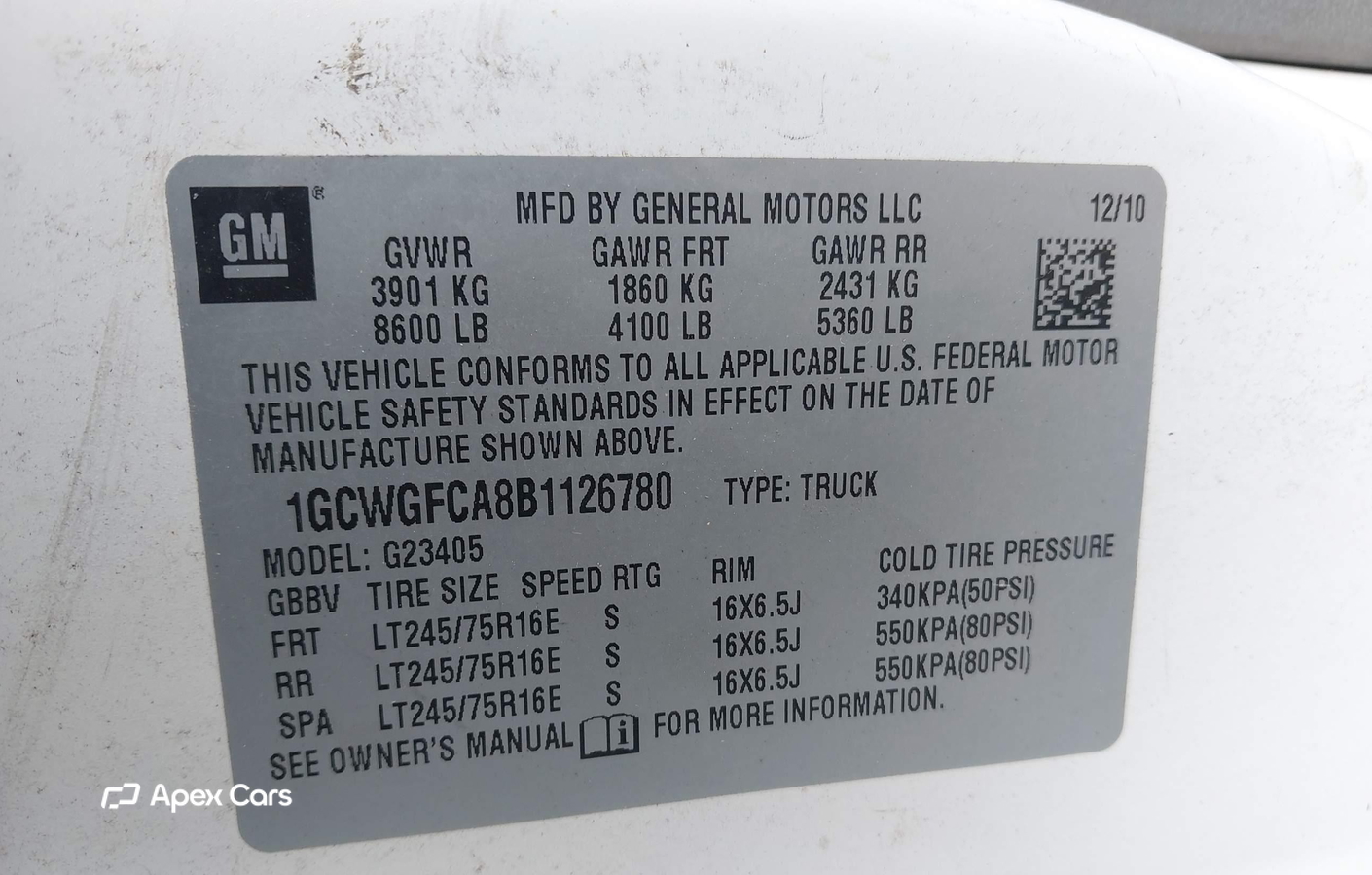 Chevrolet Express 2011