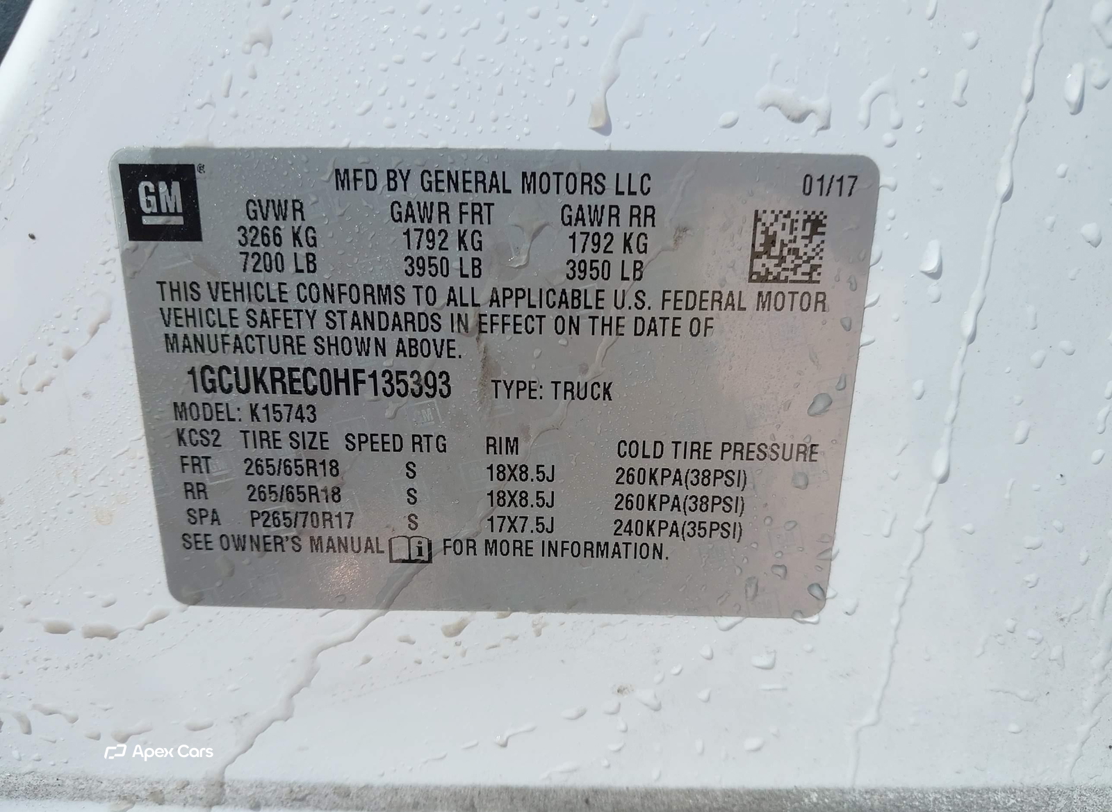 Chevrolet Silverado 2017