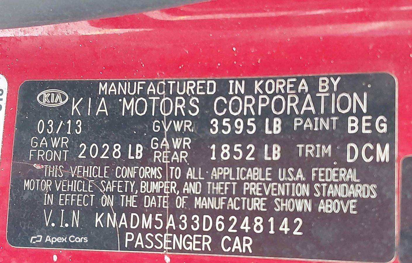 Kia Rio 2013