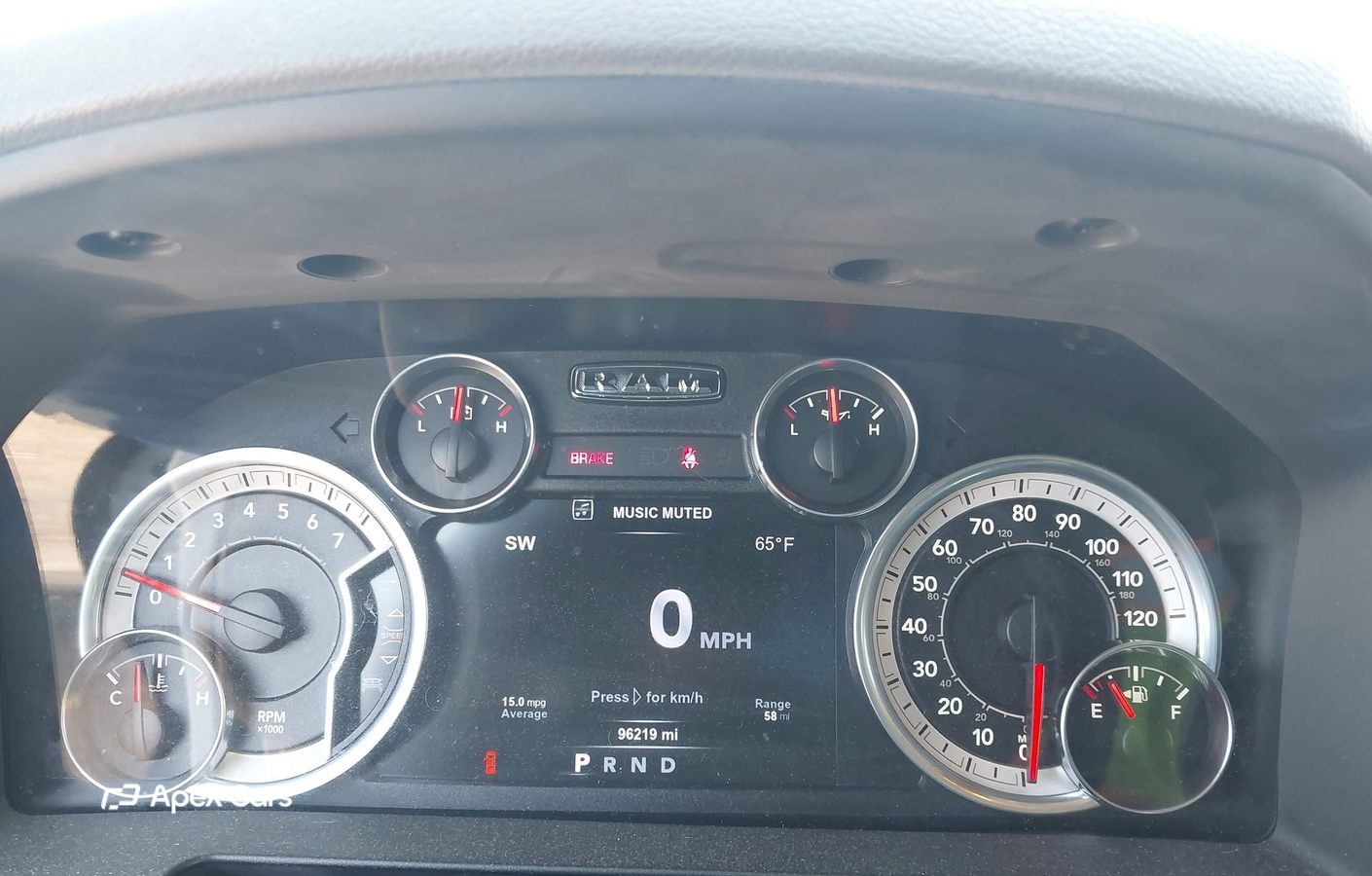RAM 1500 2017