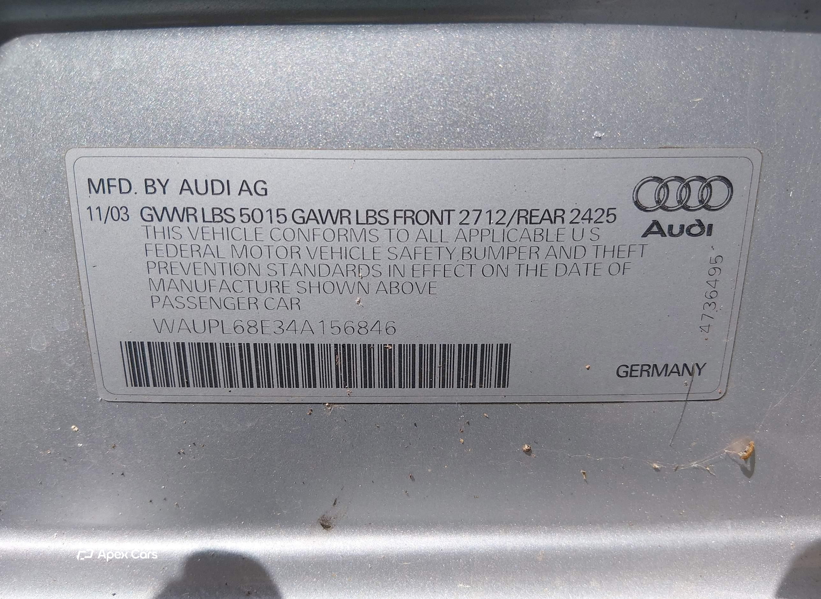 Audi S4 2004