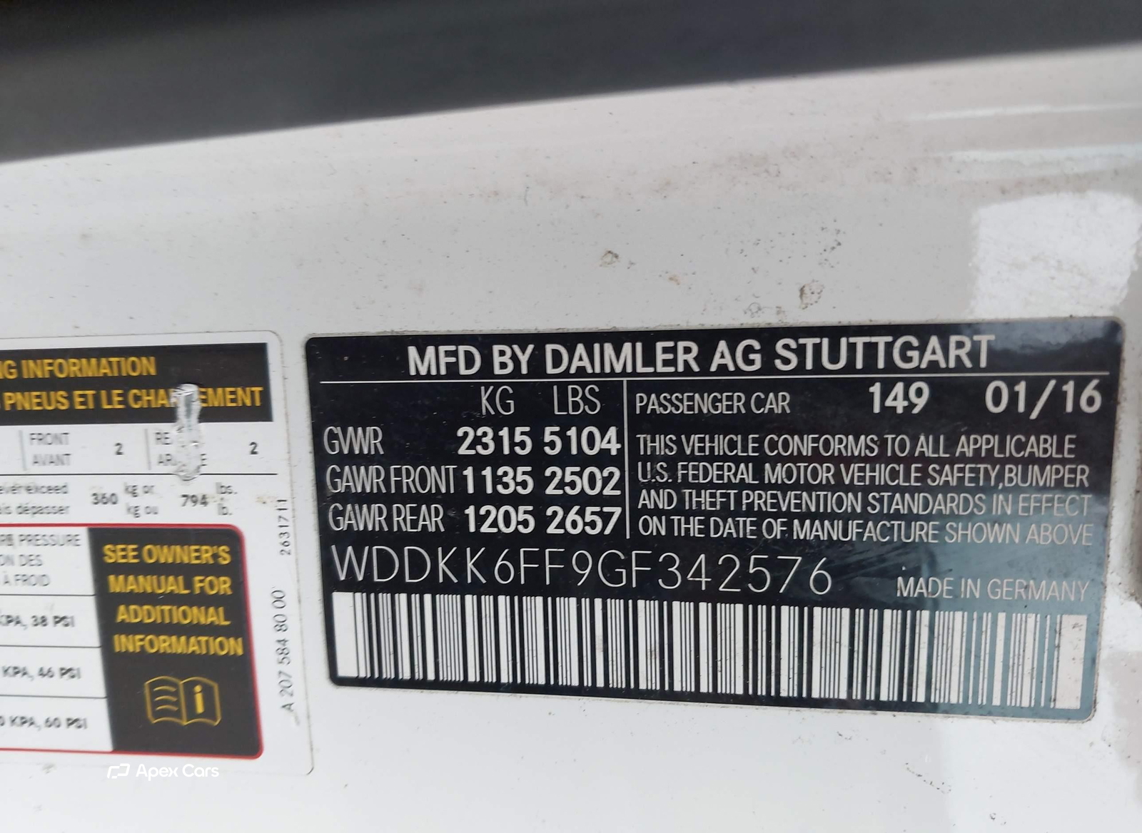 Mercedes-Benz E-klasse 2016