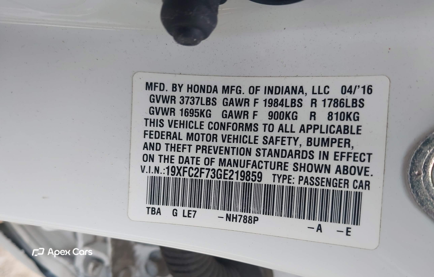 Honda Civic 2016