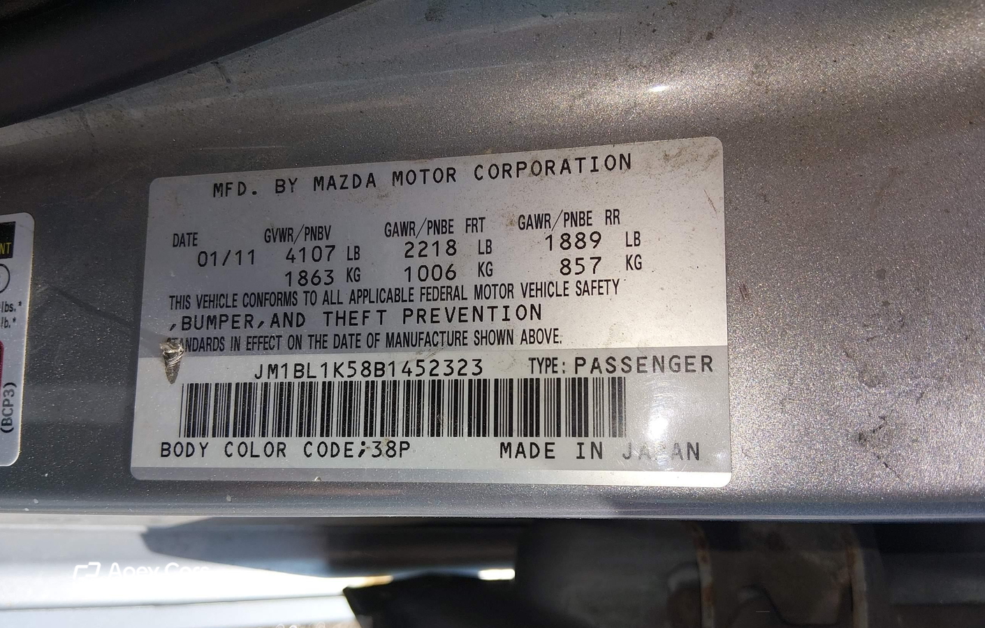 Mazda 3 2011