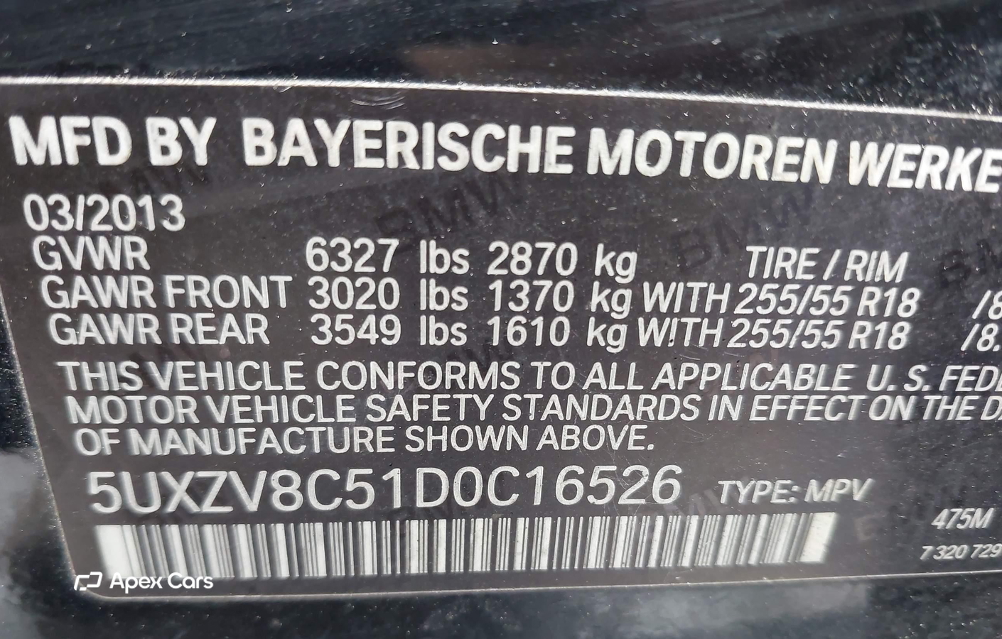 BMW X5 2013