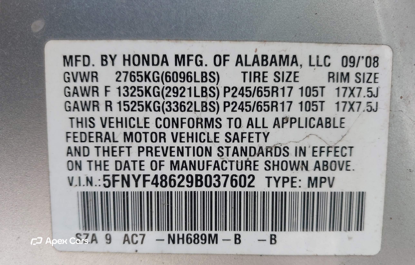 Honda Pilot 2009