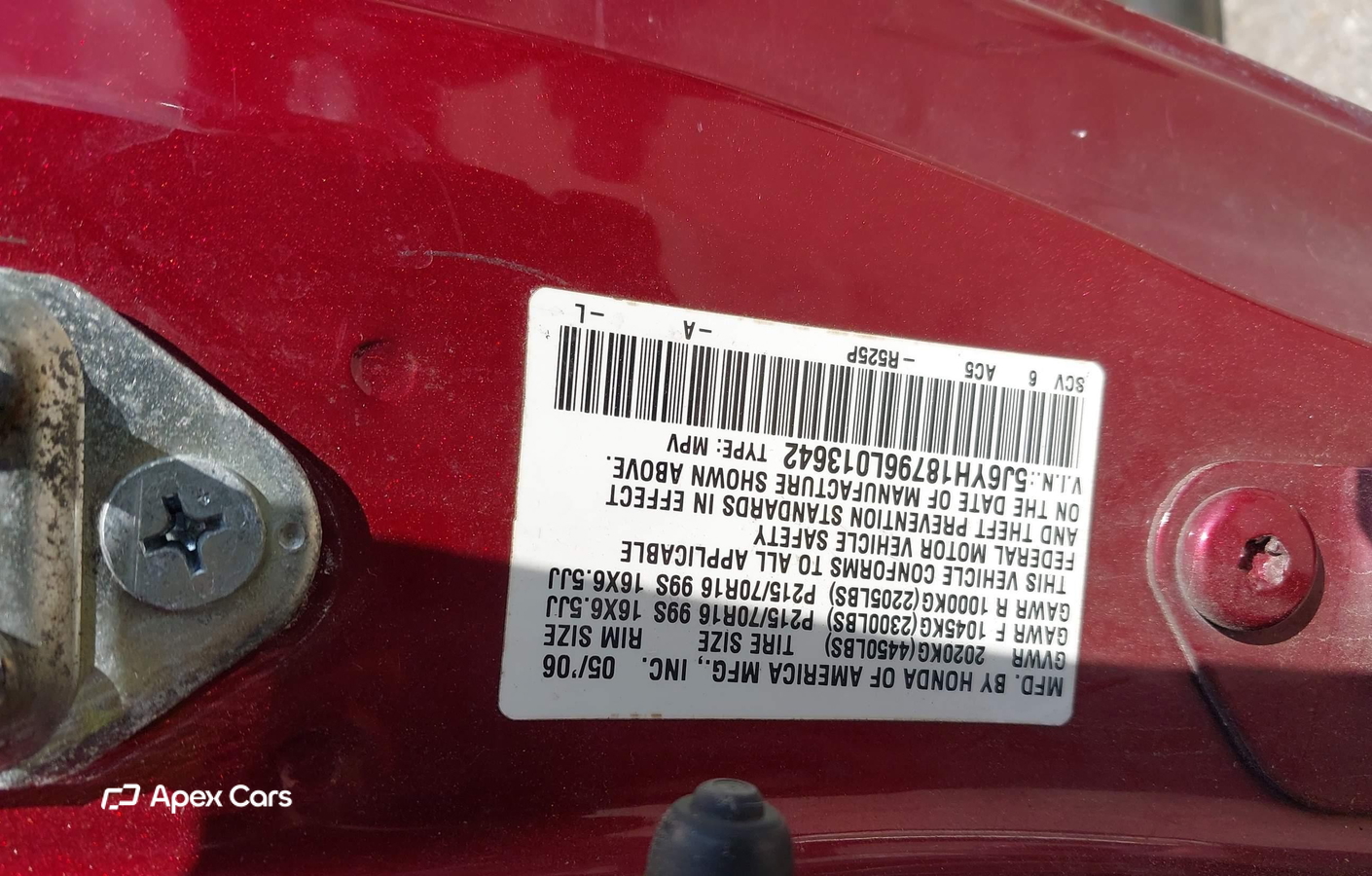 Honda Element 2006