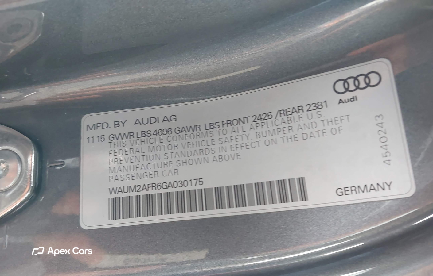 Audi A5 2016
