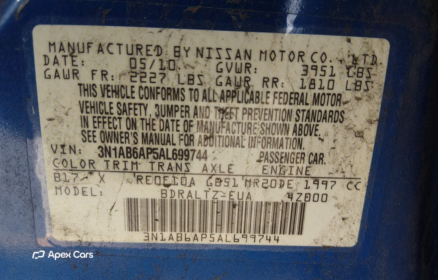 Nissan Sentra 2010