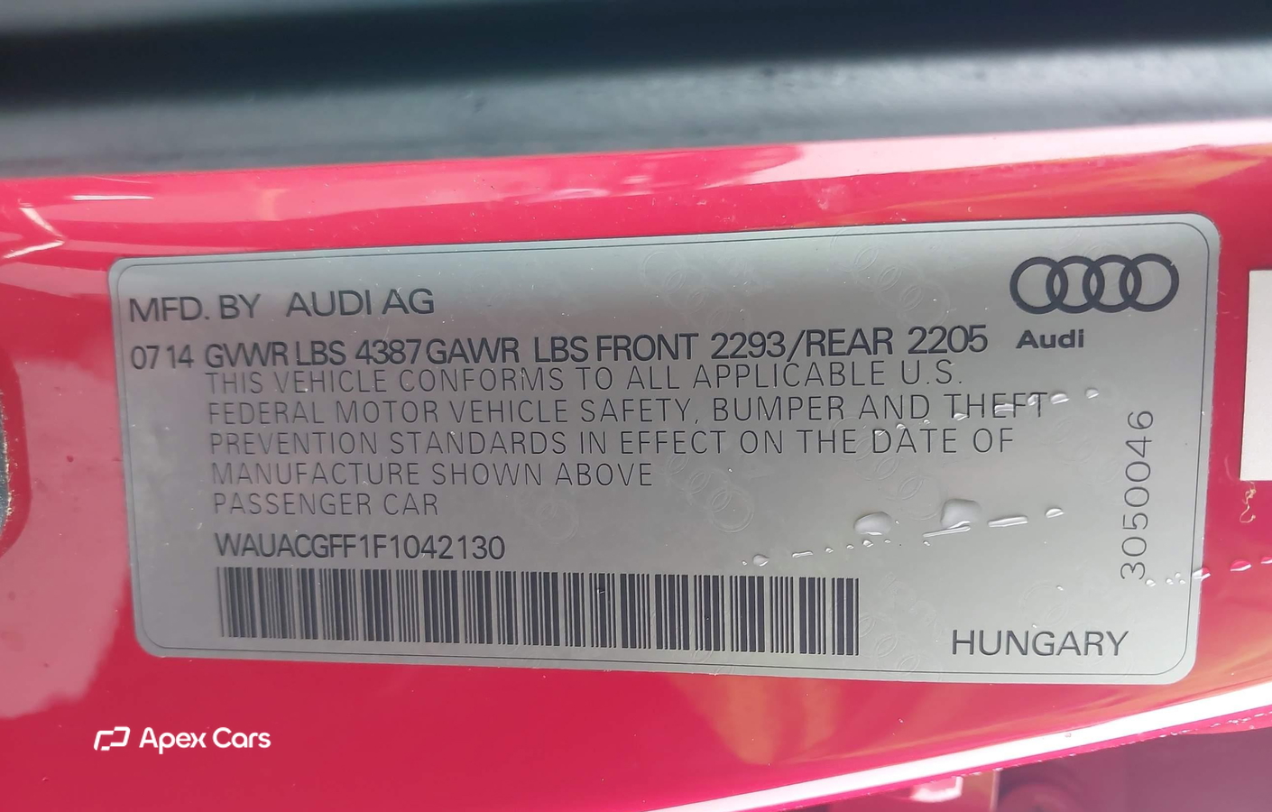 Audi A3 2015