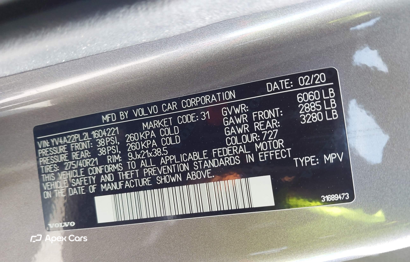 Volvo XC90 2020