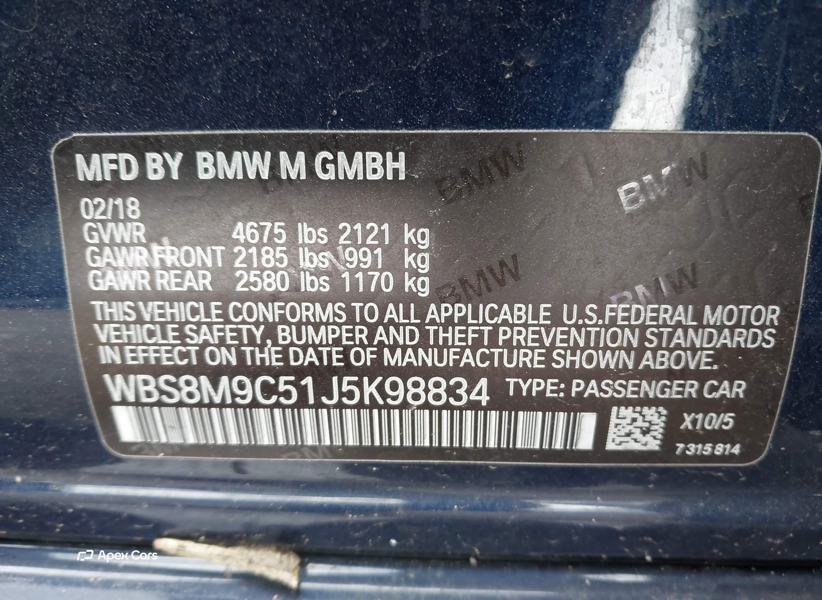 BMW M3 2018
