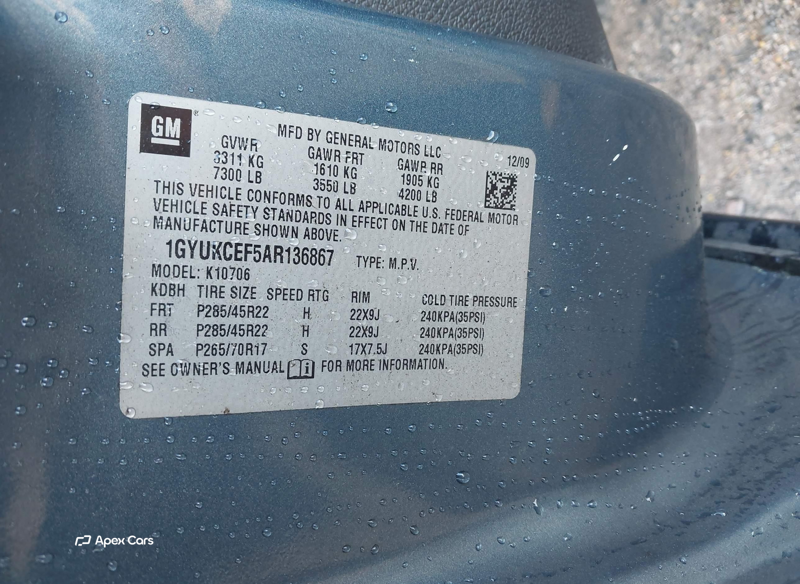 Cadillac Escalade 2010